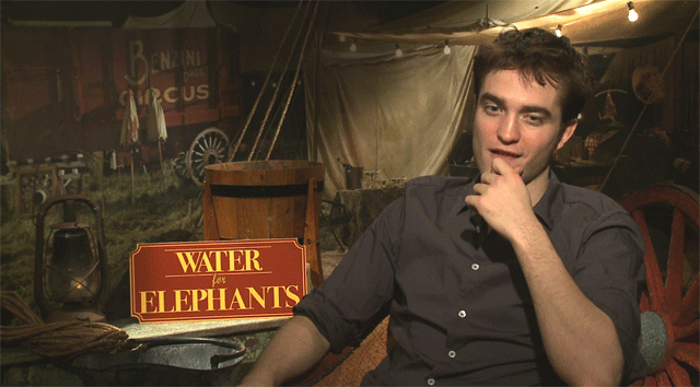 Robert Pattinson interview for Water for Elephants